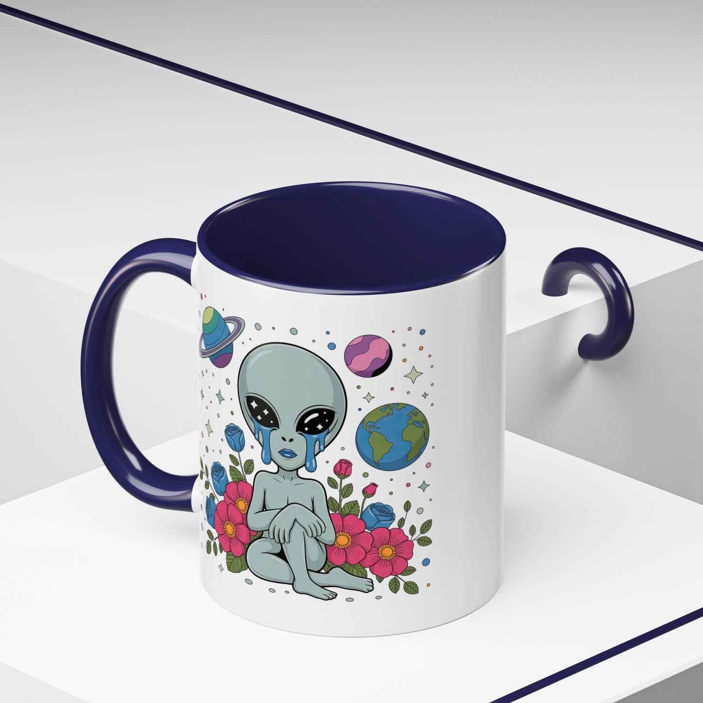 Alien Mug - Crying Alien