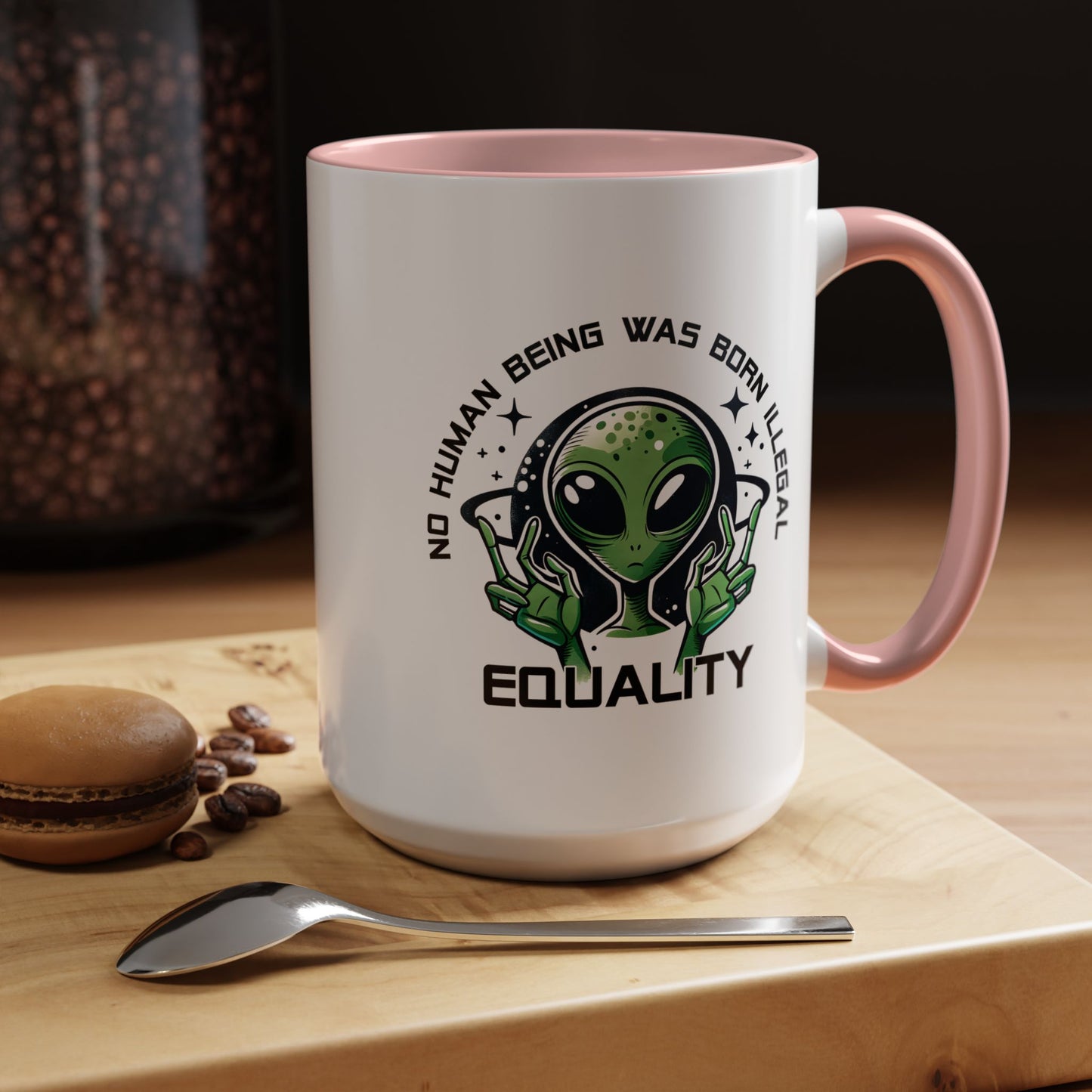 Alien Mug - No Human Being
