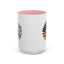 4th of July Mug - Happy 4th of July Sunflower USA Flag