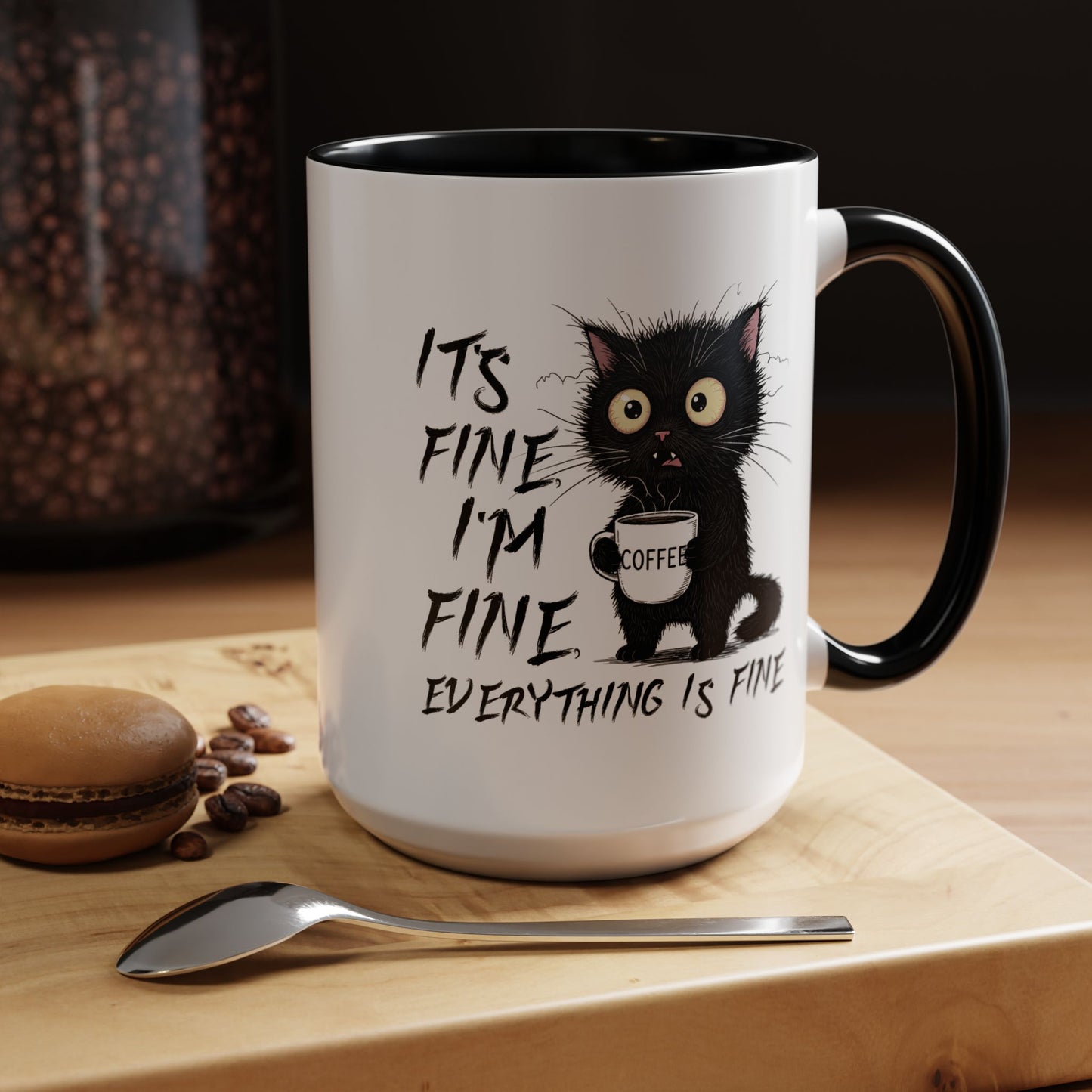 Animal Mug - It's Fine I'm Fine Everything is Fine