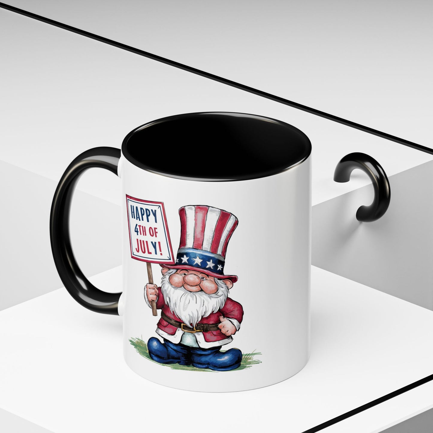 4th of July Mug - American Gnome 8