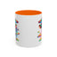 Alien Mug - Multicoloured Cow