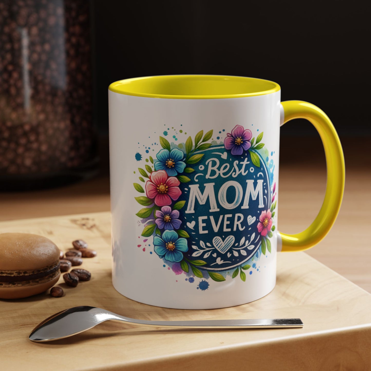 Mother's Day Mug - Best Mom Ever Floral