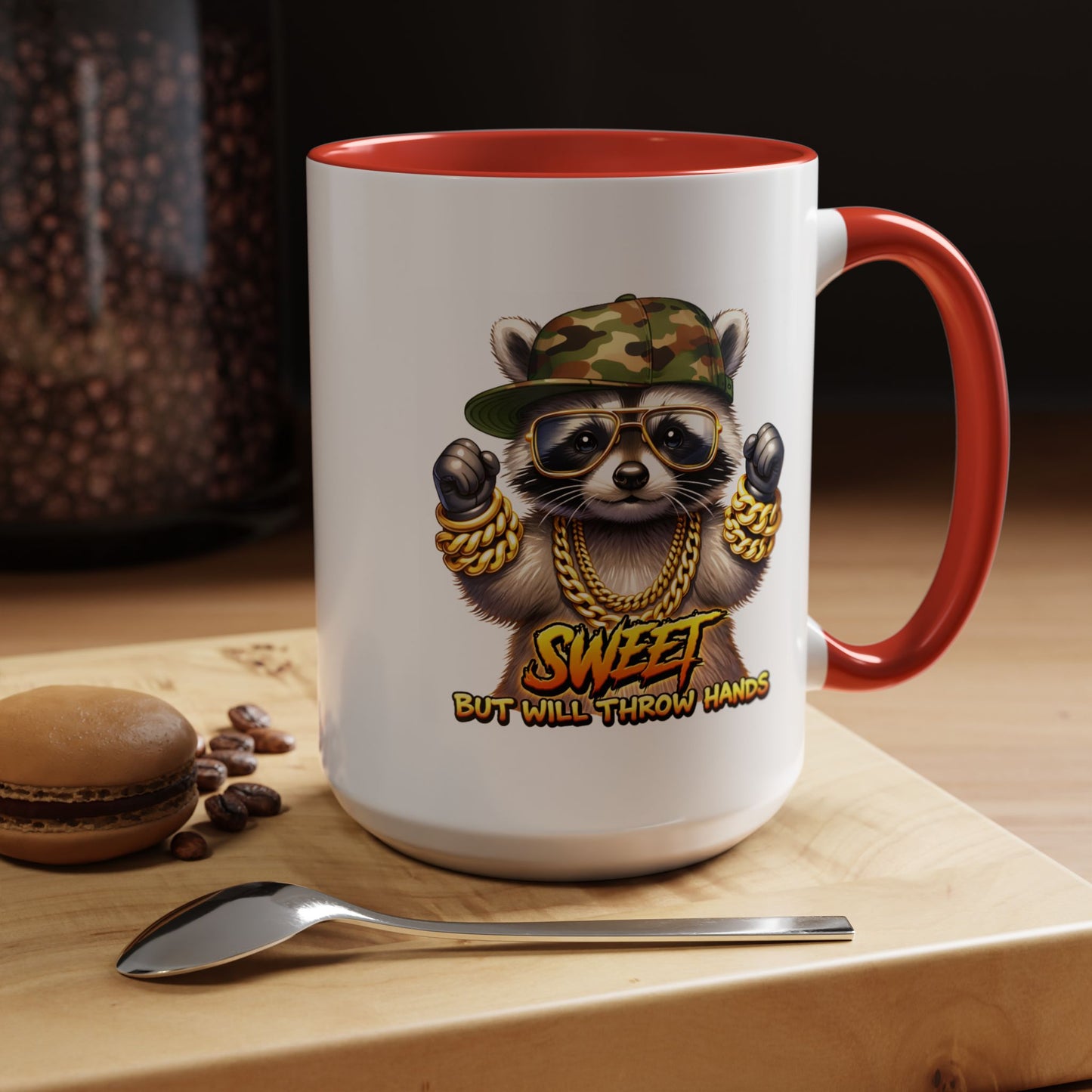 Humor Mug - Sweet But Will Throw Hands