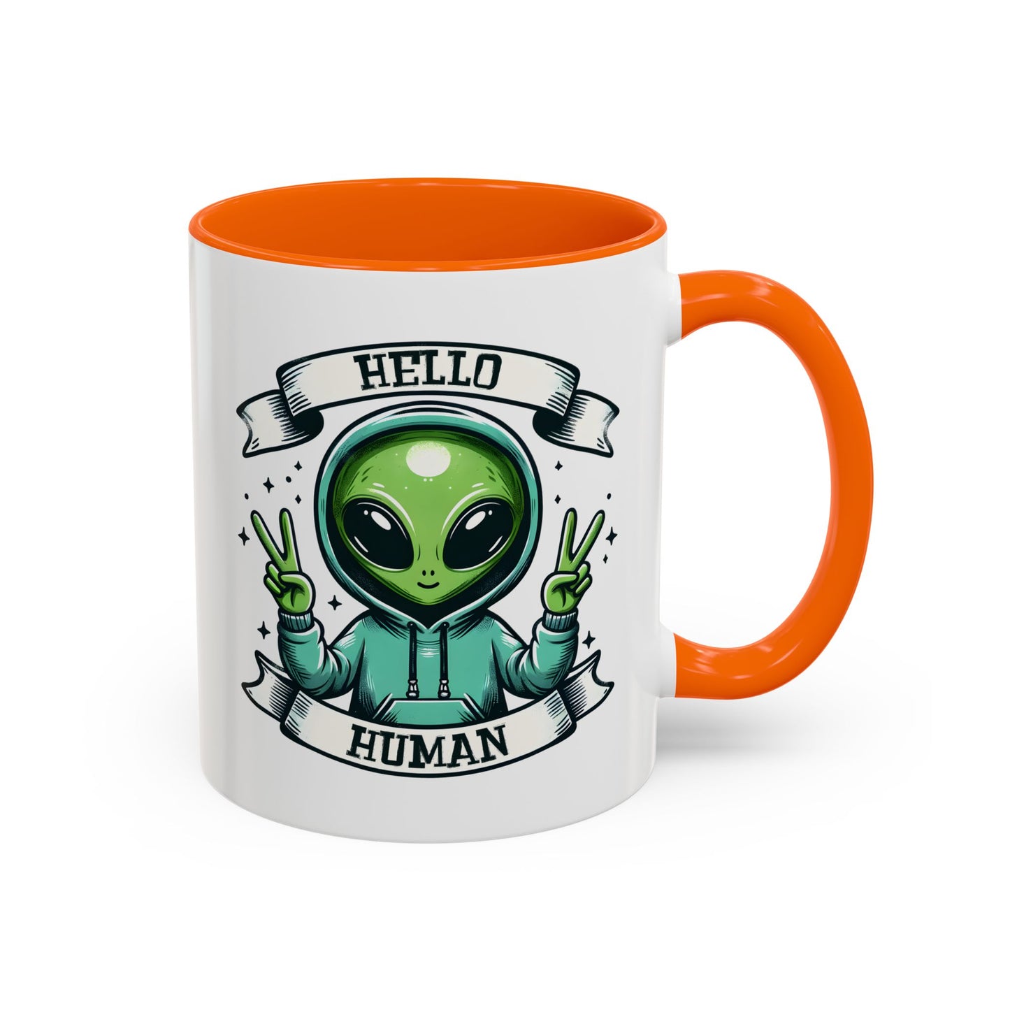Alien Mug - Hello Human