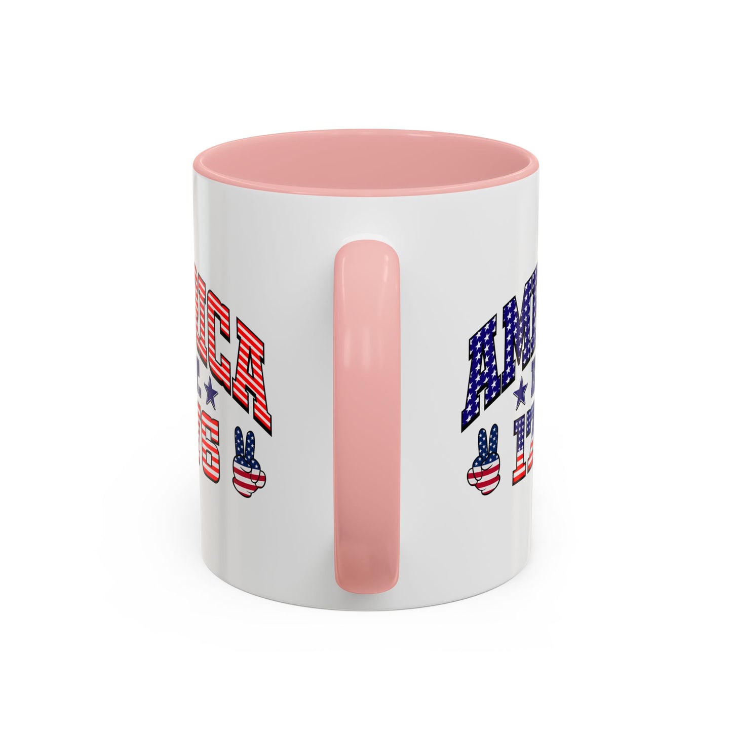 4th of July Mug - American Est 1776 Patriotic Flag