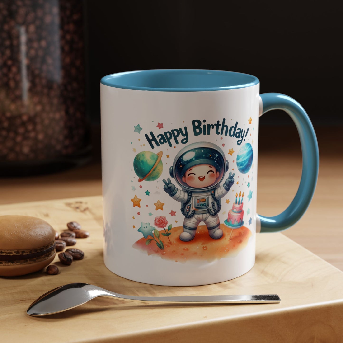 Birthday Mug - Happy Birthday Astronaut