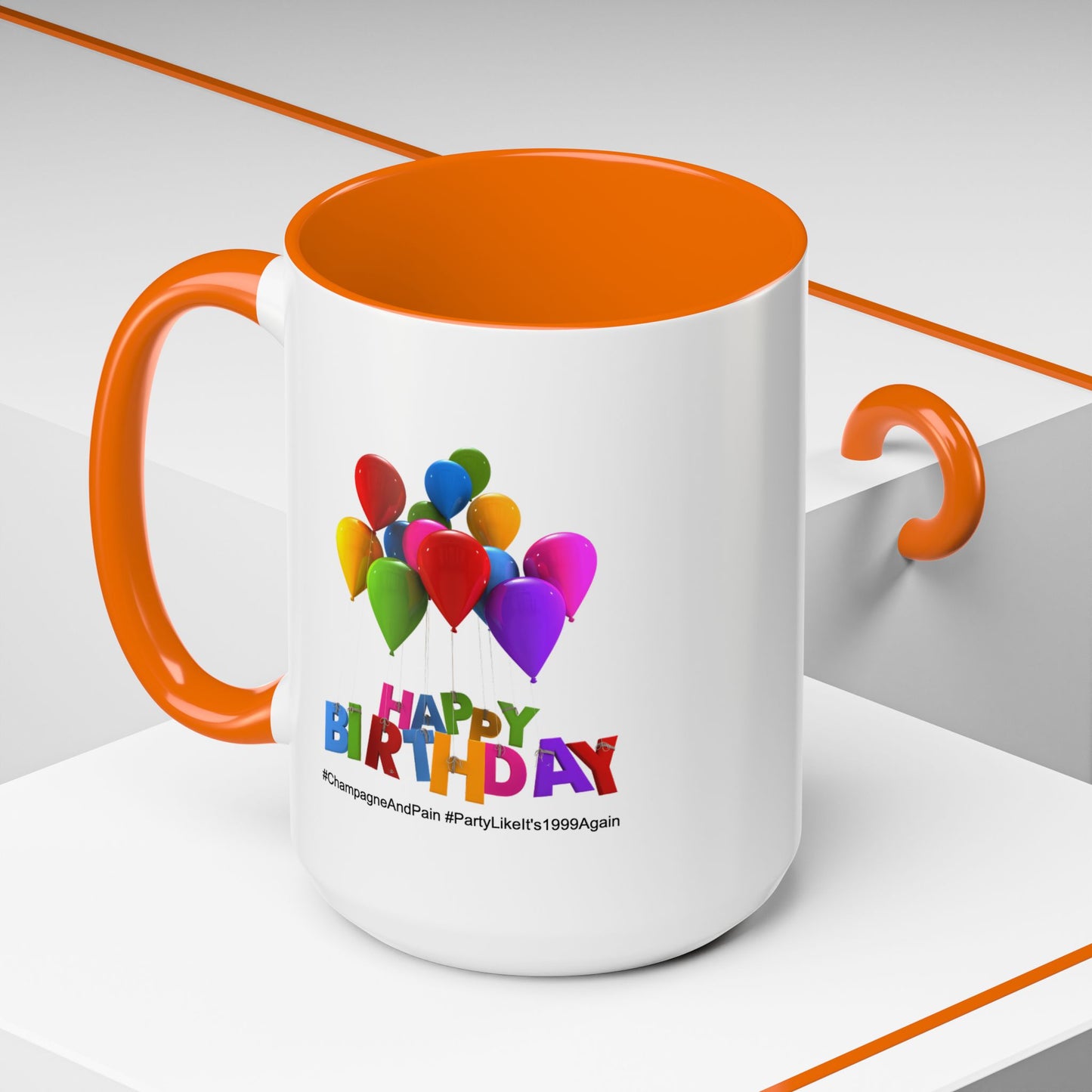 Birthday Mug- Champagne And Pain