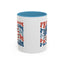 4th of July Mug - Freedom Smiley Face