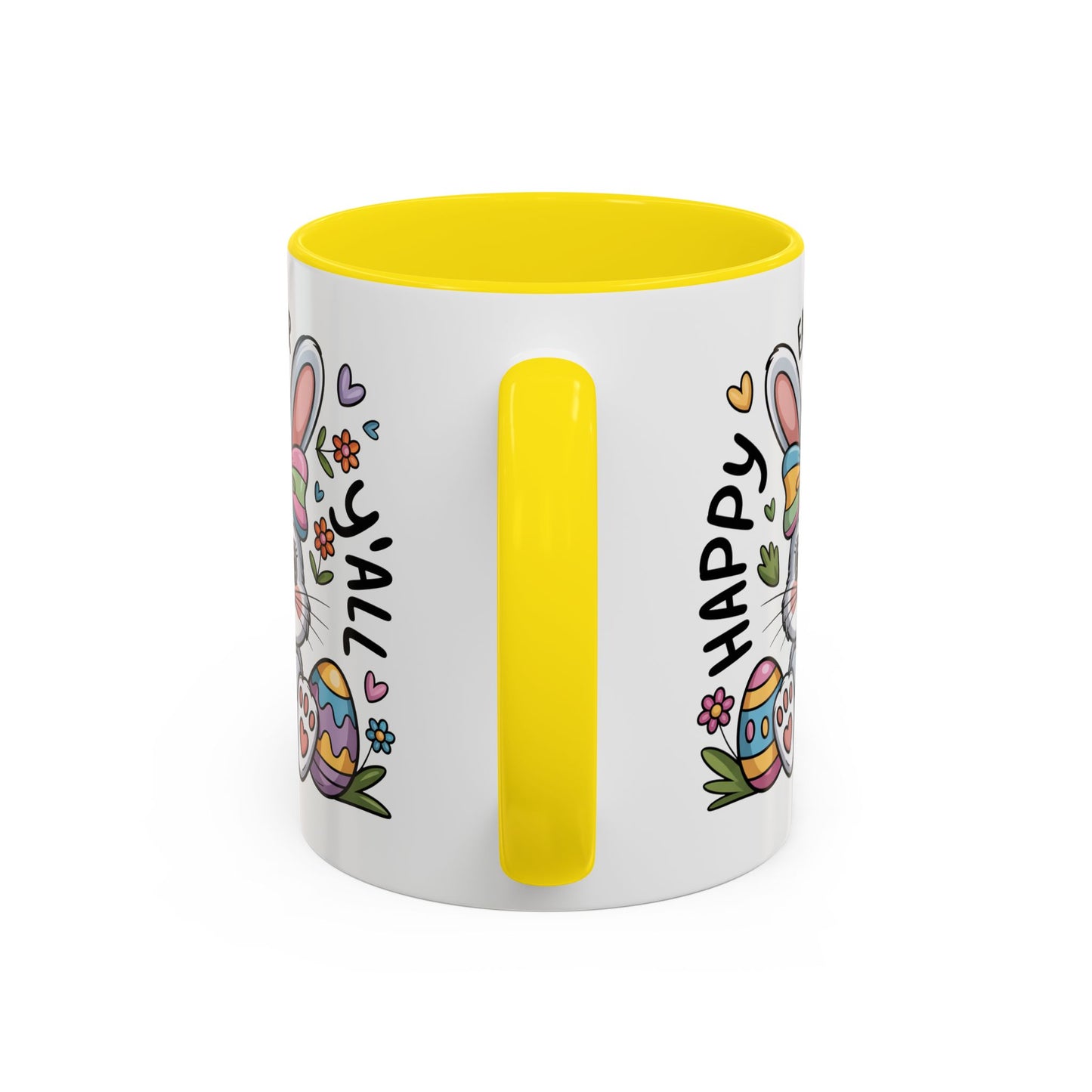 Easter Mug - Happy Easter Y'all Bunny