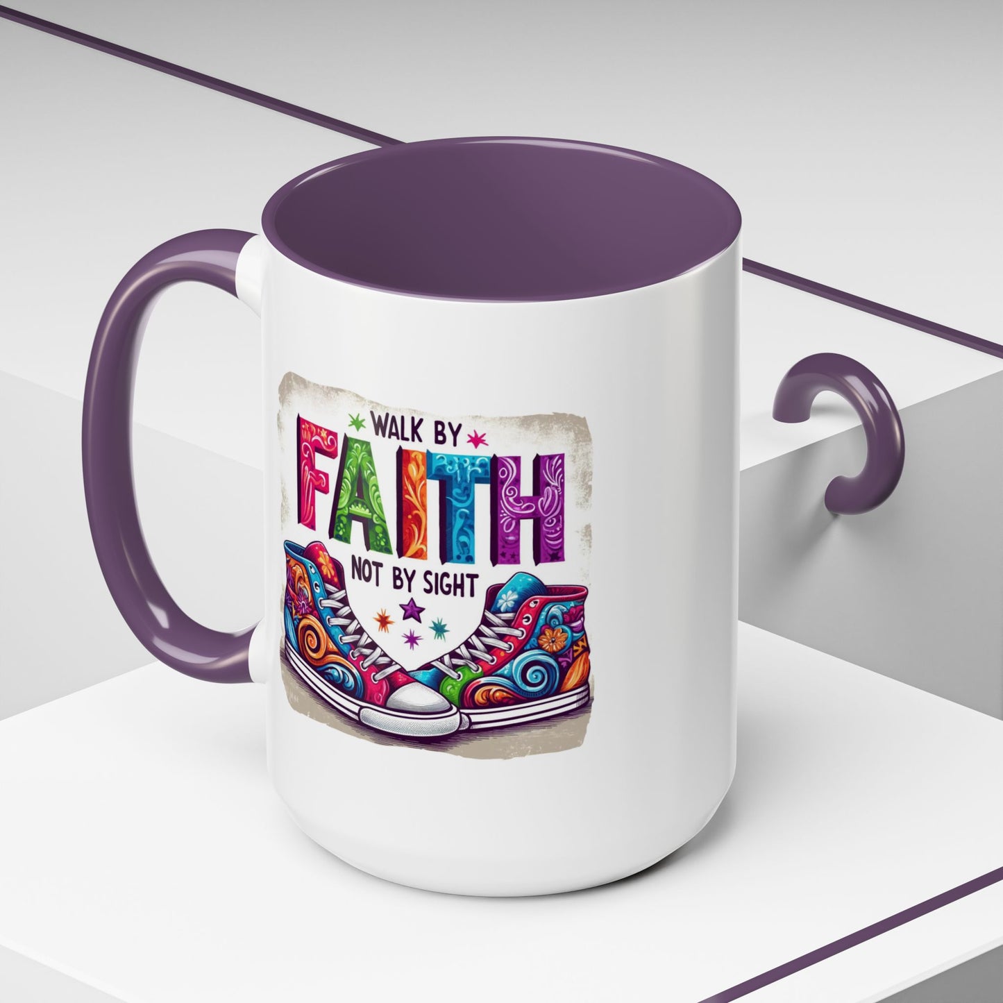 Religious Mug - Walk By Faith