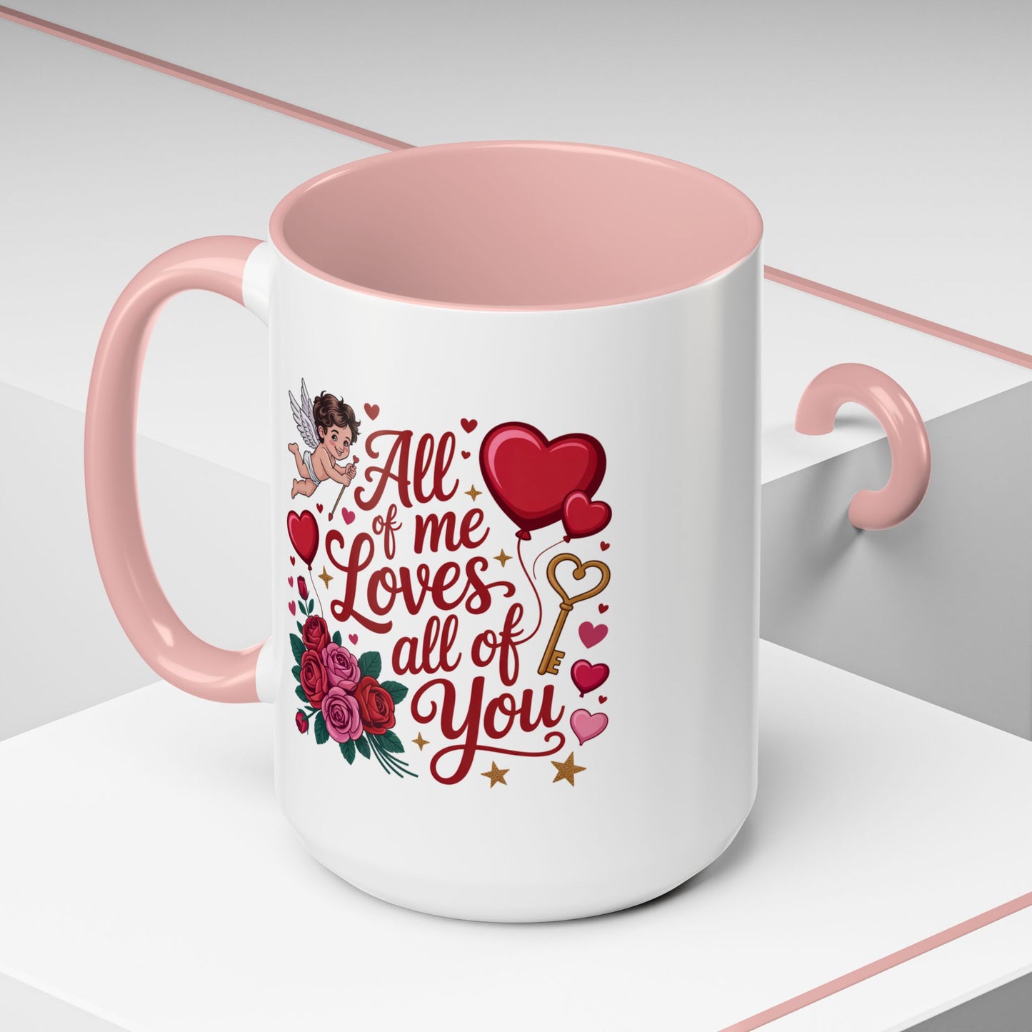 Anniversary Mug - All Of Me Loves