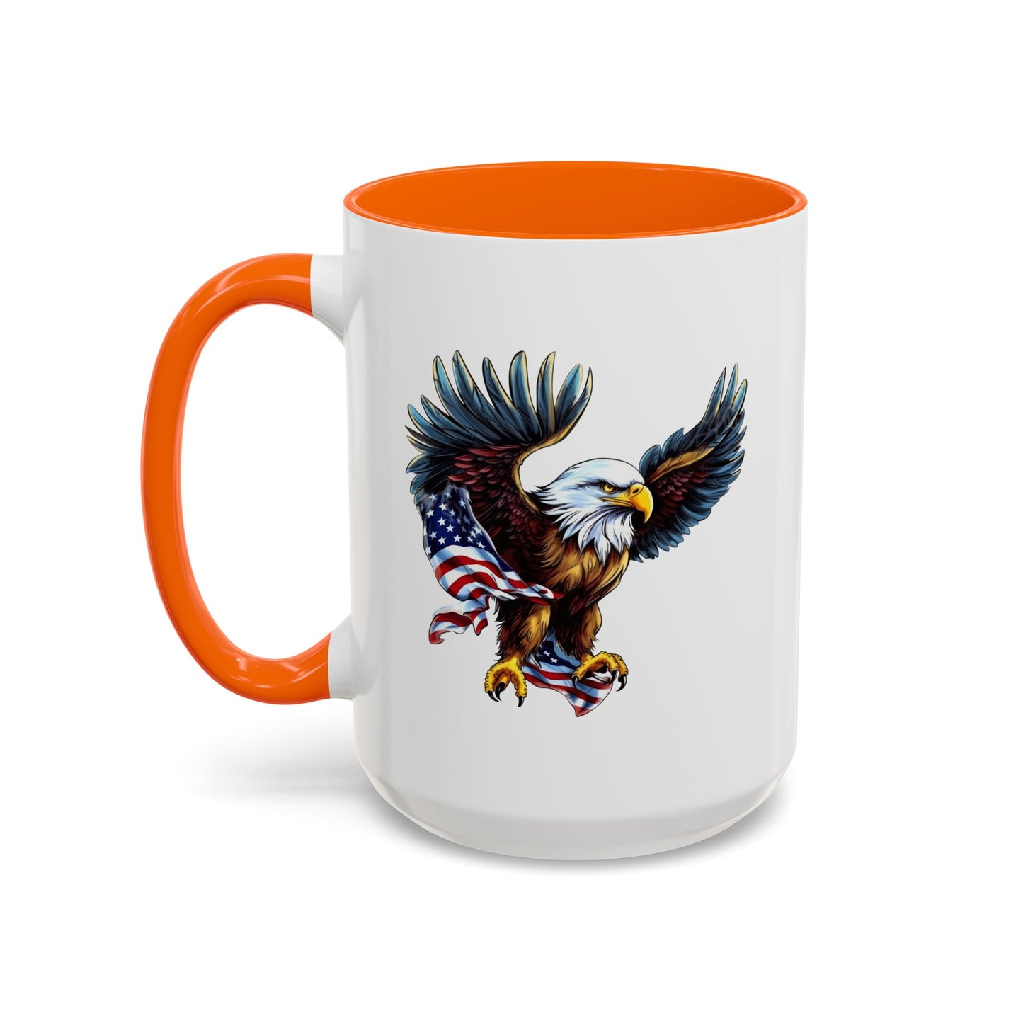 4th of July Mug - American Bald Eagle Flag 7