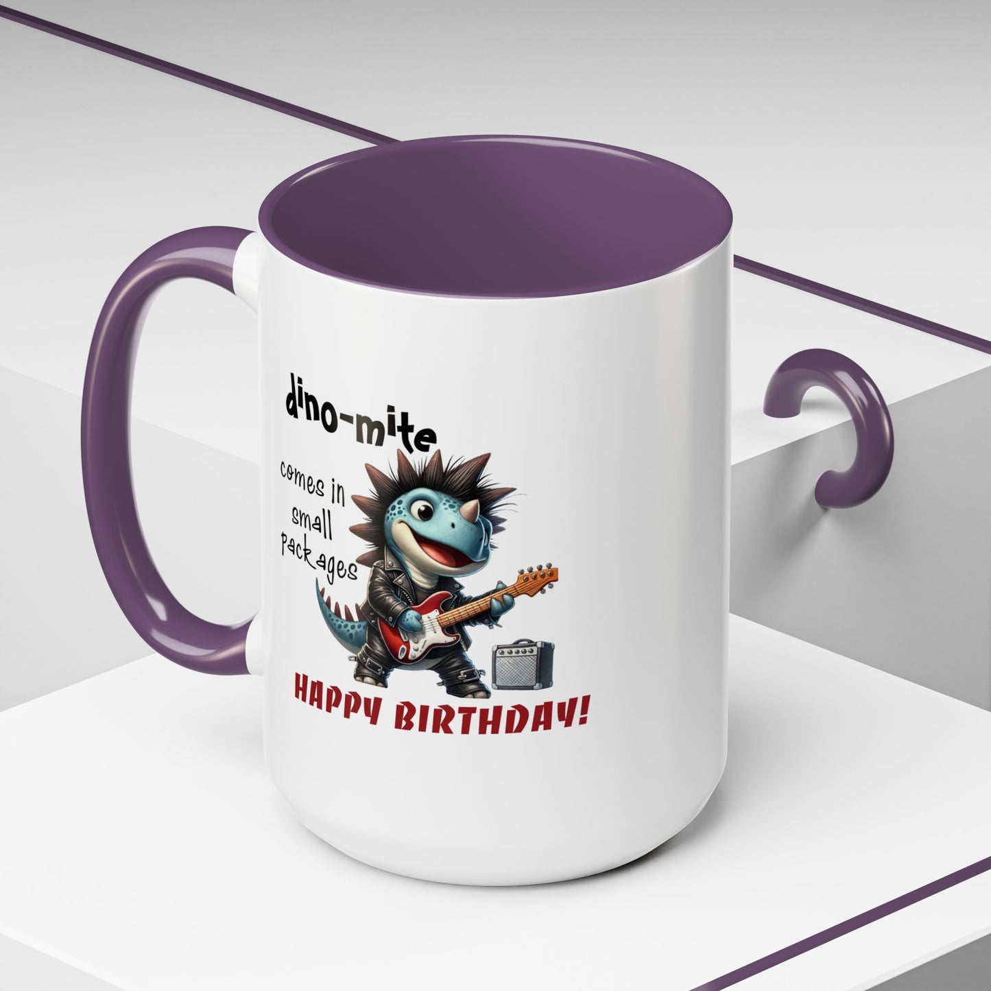 Birthday Mug - Dino-mite (Boy)
