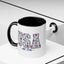 4th of July Mug - USA EST 1776 Floral