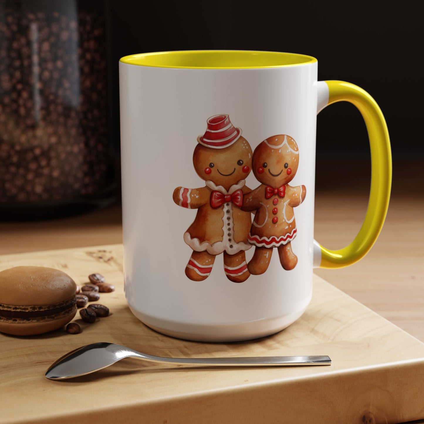 Christmas Mug - Gingerbread Man Boy & Girl