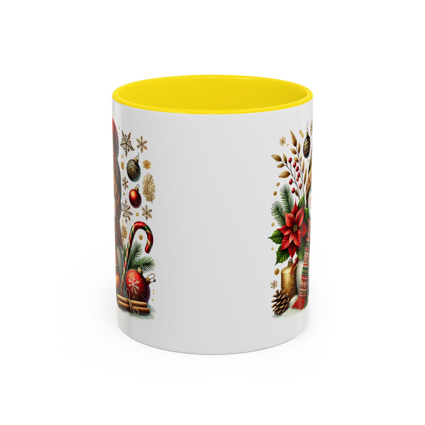 Christmas Mug - Snowman with Christmas Decorations