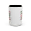 Christmas Mug - Ho Ho Ho Merry Christmas Red & Green Text 3