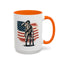 4th of July Mug - American Soldier Flag