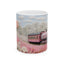 Artistic Mug - Felted Train 2