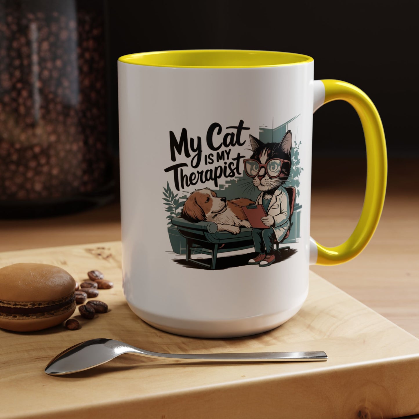 Animal Mug - My Cat Is My Therapist
