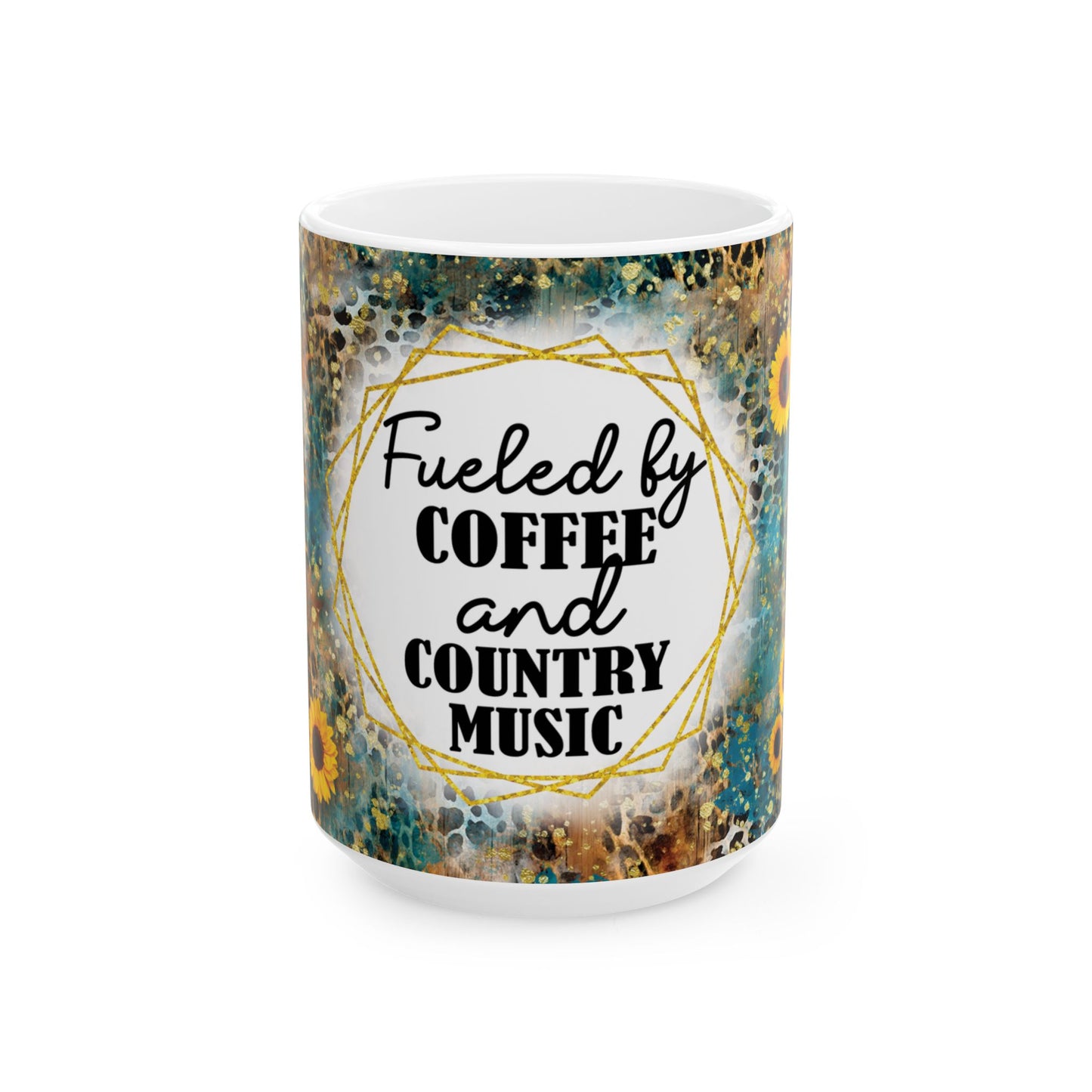 Artistic Mug - Fueled By Coffee