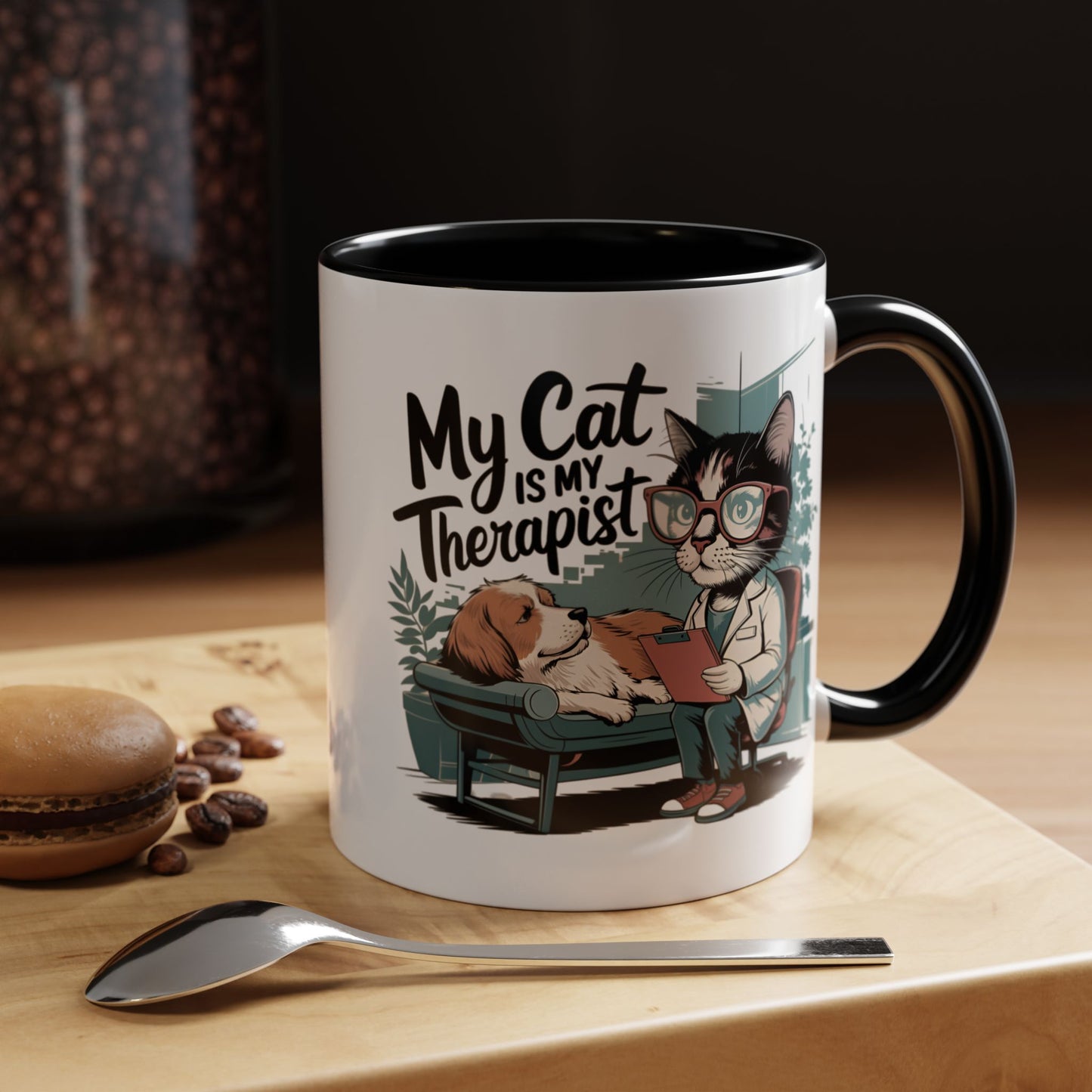 Animal Mug - My Cat Is My Therapist