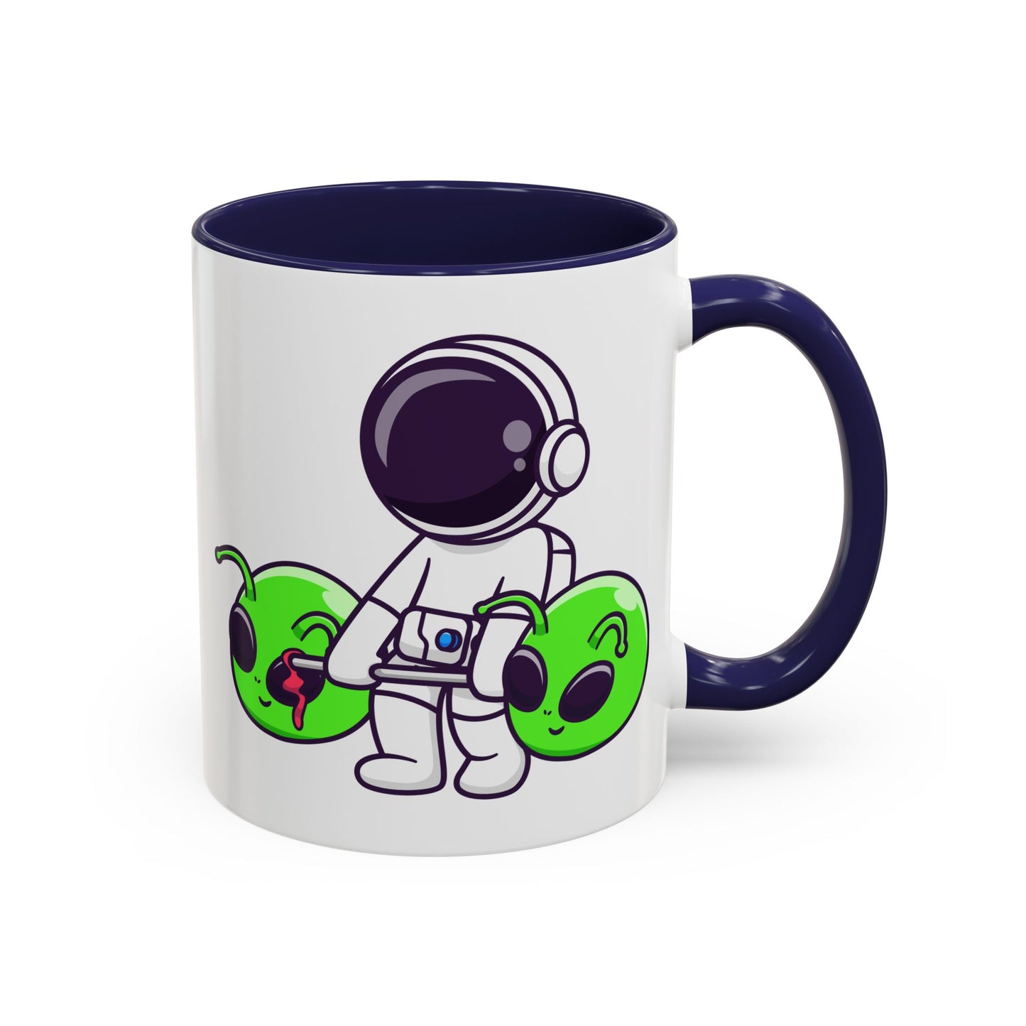 Alien Mug - Astronaut Lifting