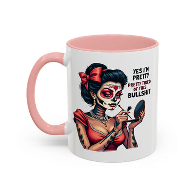 Adult Mug - Yes I'm Pretty
