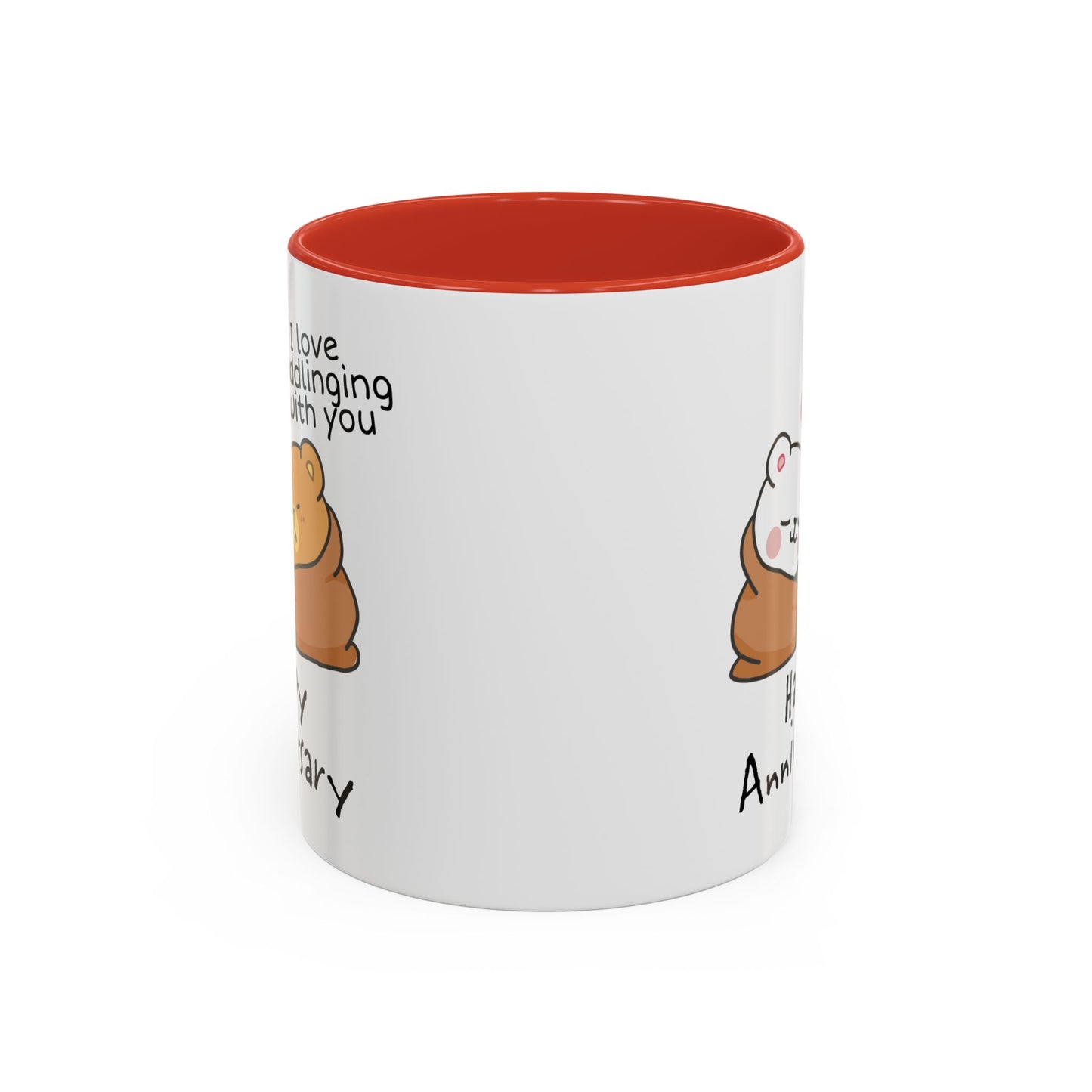 Anniversary Mug - I Love Cuddling With You