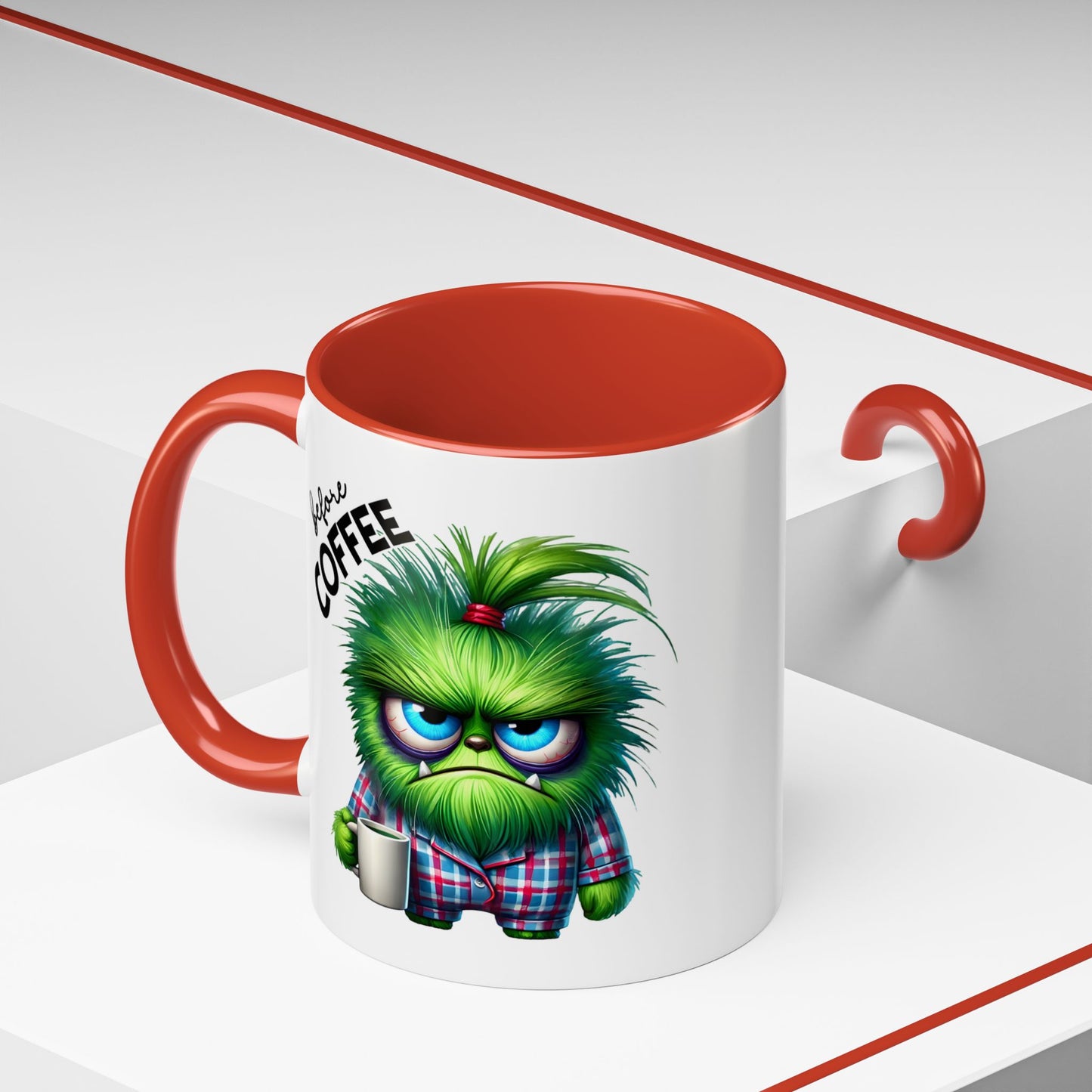 Humor Mug - Before Coffee Fully Caffeinated