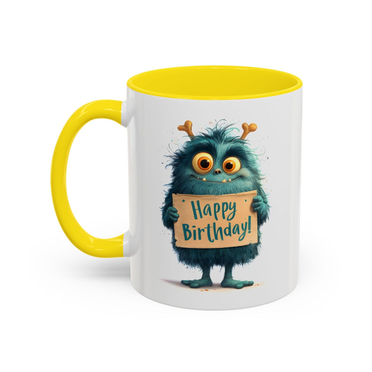 Birthday Mug - Birthday Sign Monster