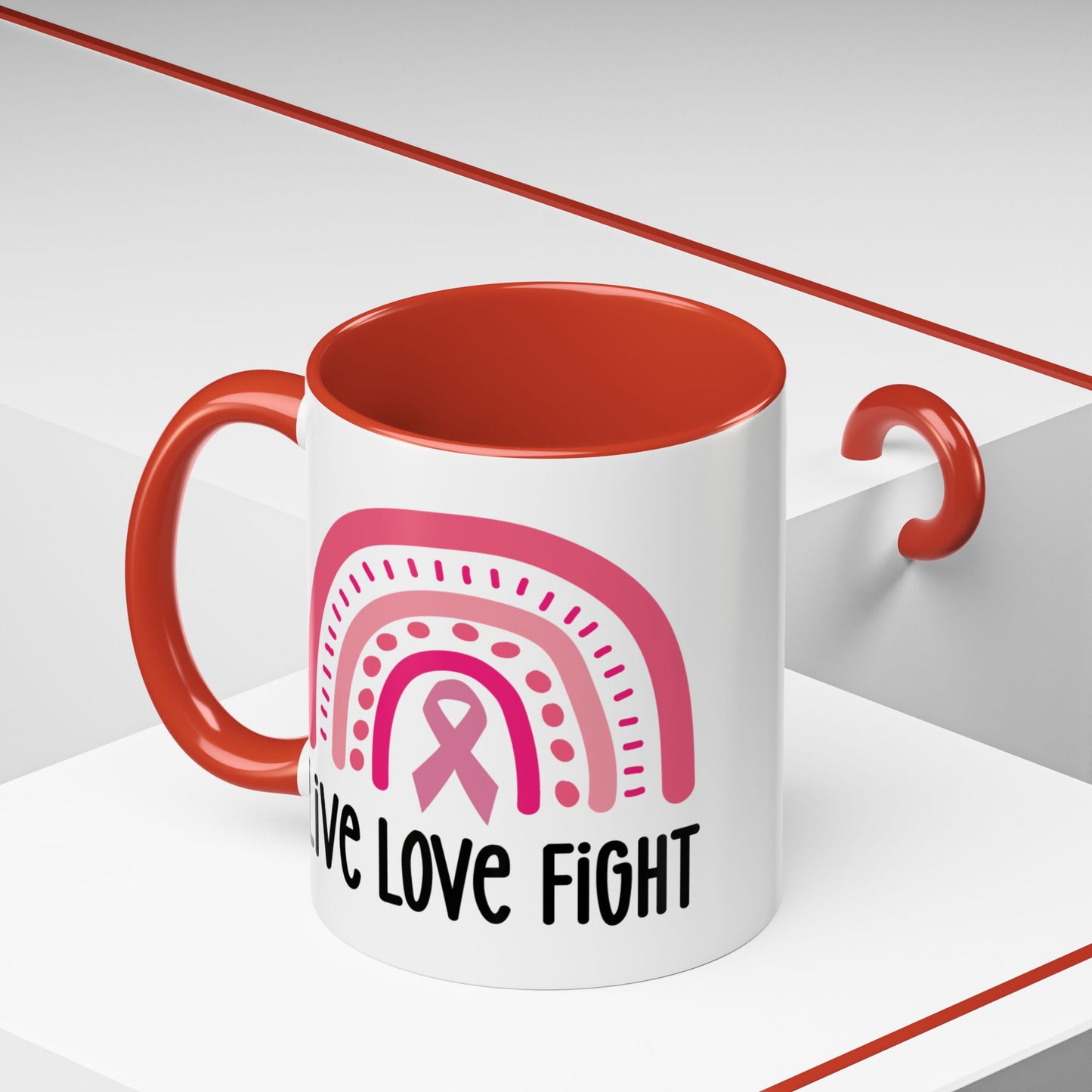 Support Mug - Live Love Fight