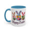 Easter Mug - Yarn Bunnies