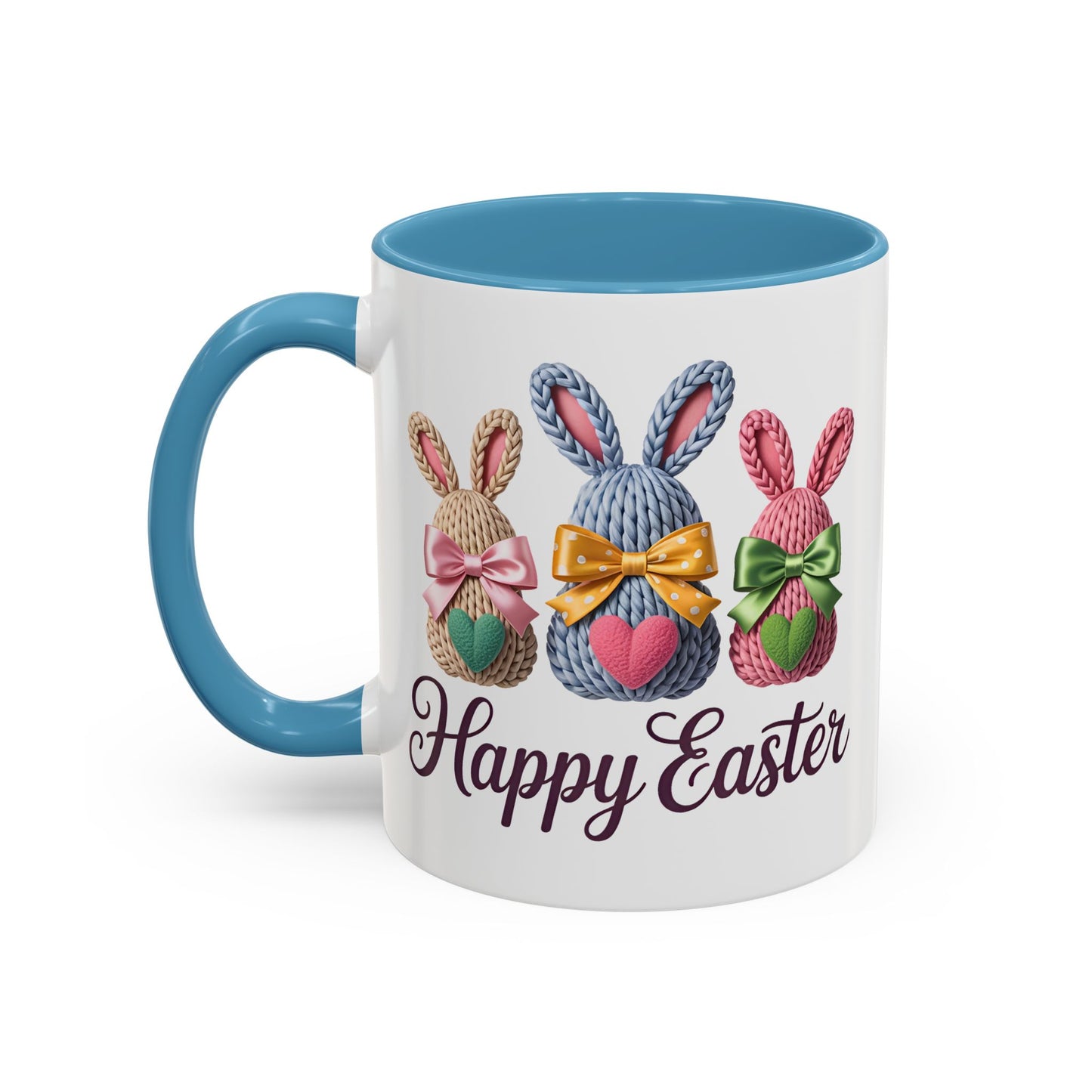 Easter Mug - Yarn Bunnies