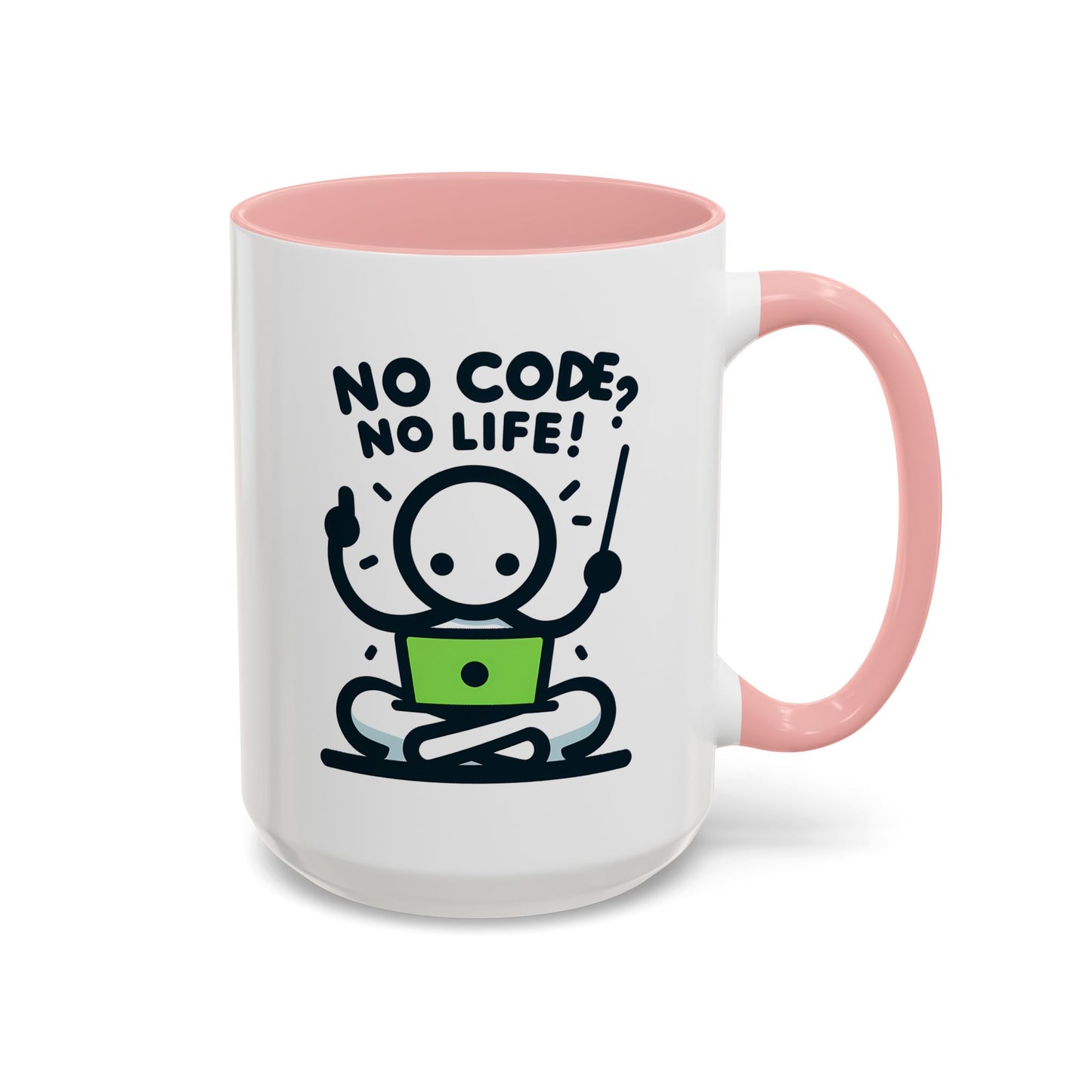 Humor Mug - No Code No Life