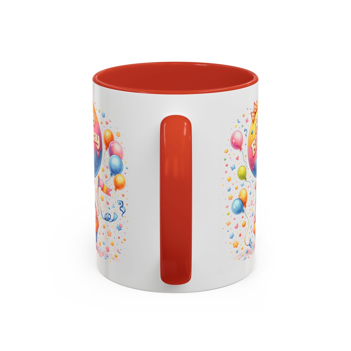 Birthday Mug - Cupcake Balloon