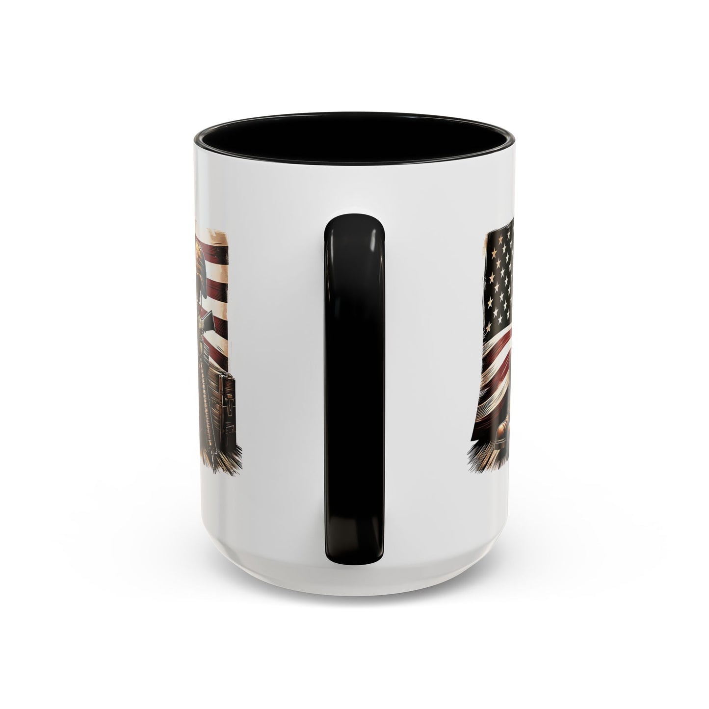4th of July Mug - Fallen Soldier Boots Flag 3