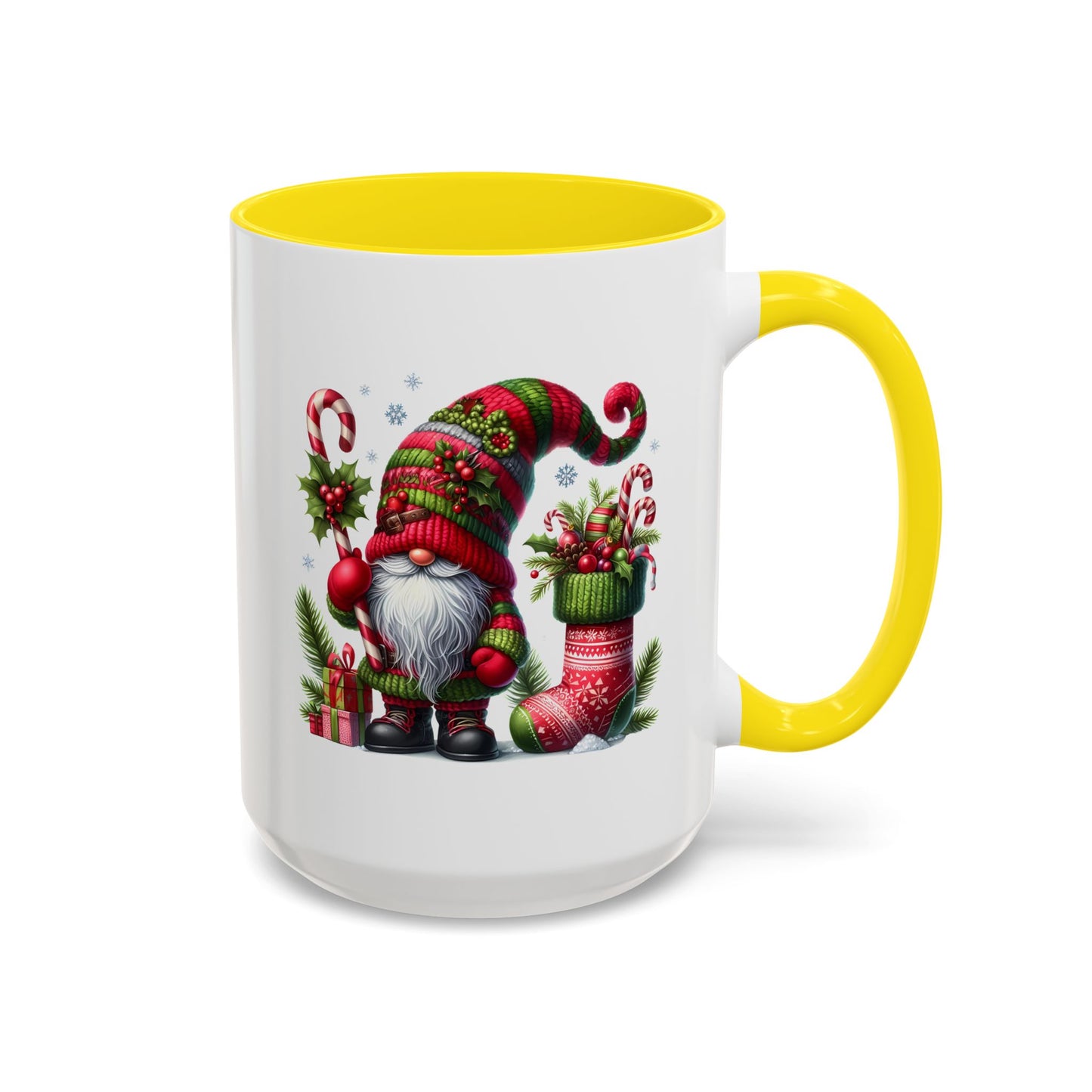 Christmas Mug - Gnome and Christmas Stocking