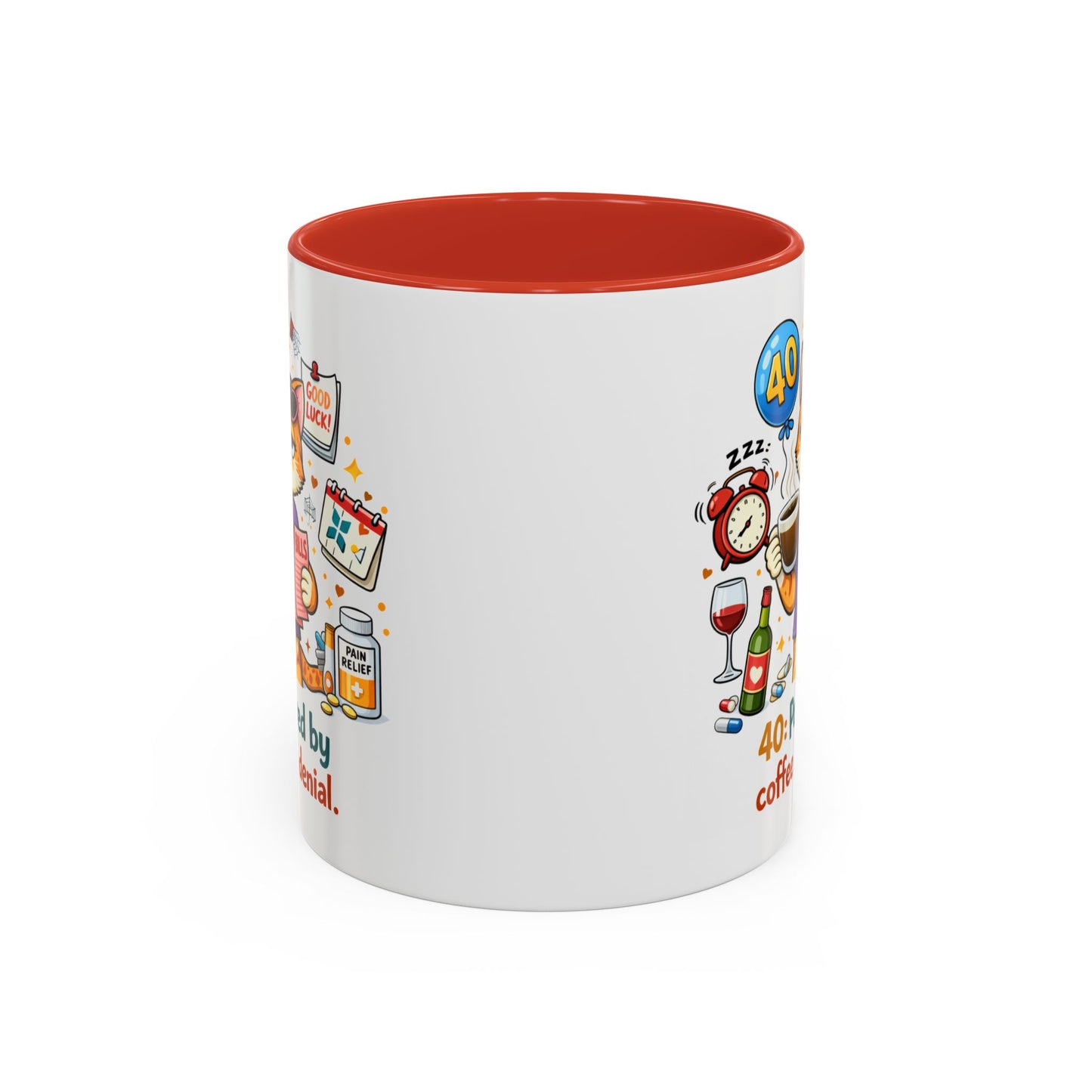 Birthday Mug - 40 Powered By
