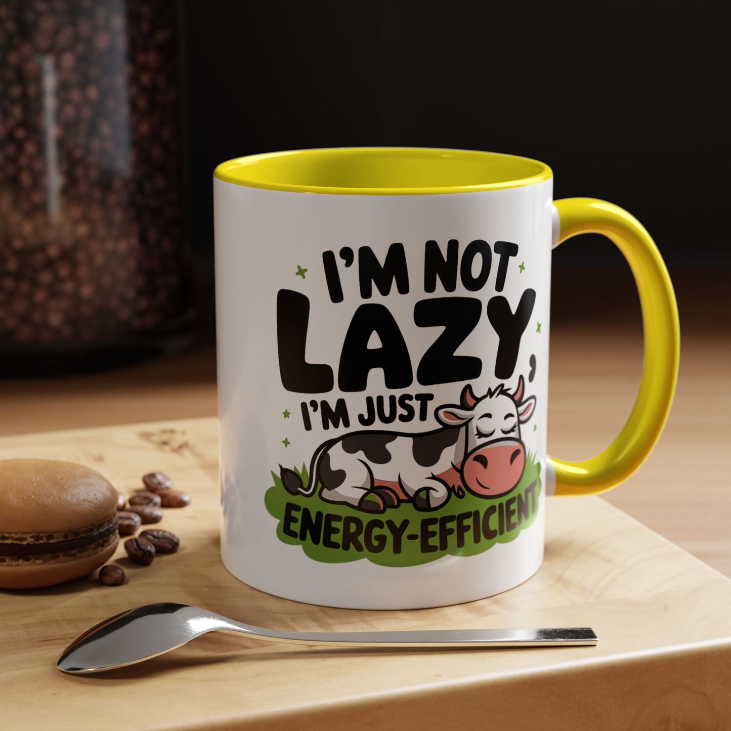 Humor Mug - I'm Not Lazy I'm Just Energy-Efficient