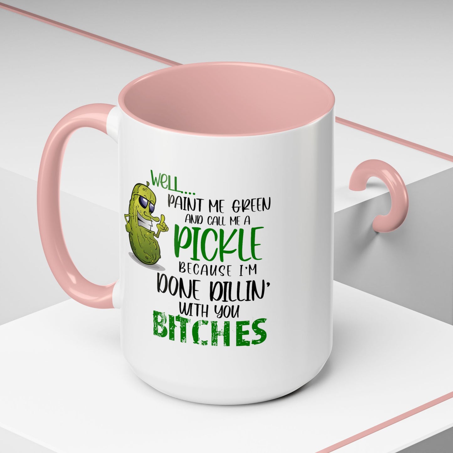 Adult Mug - Well Paint Me Green