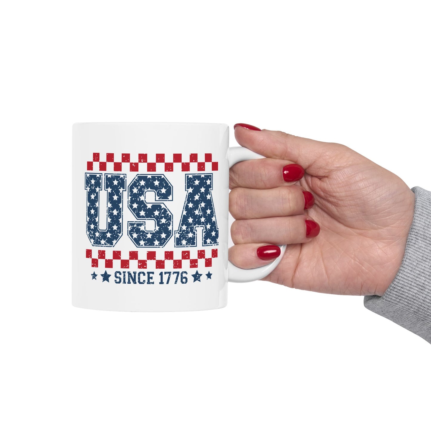 4th of July Mug - USA Patriotic Since 1776