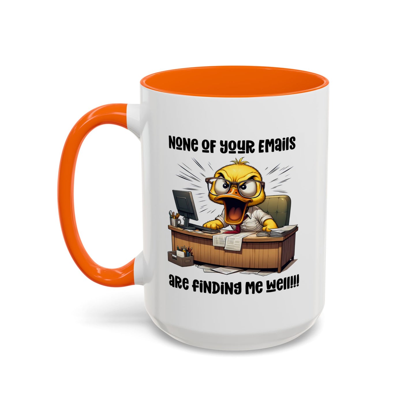 Office Mug - None Of Your Emails