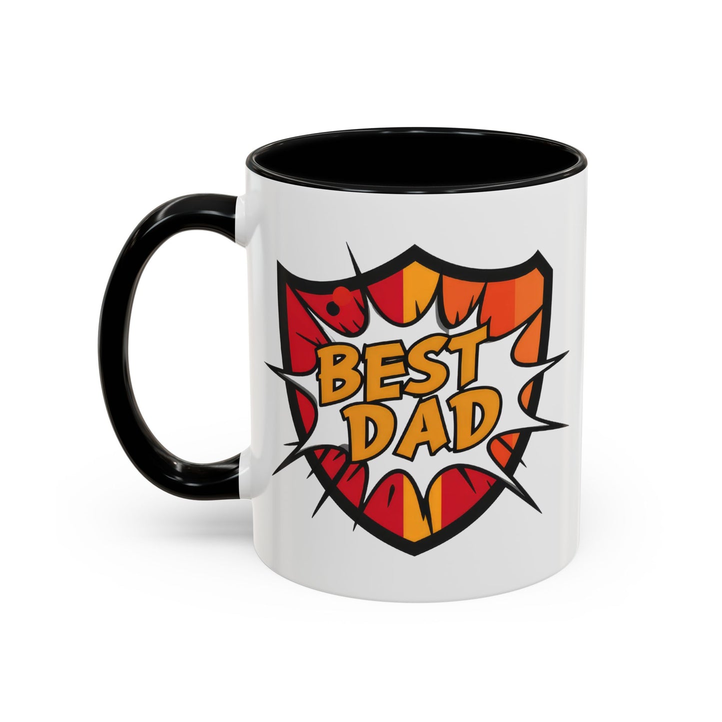 Father's Day Mug - Best Dad Shield