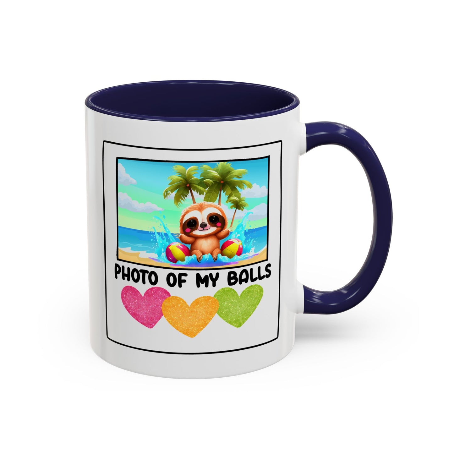 Adult Mug - Photo of My Balls