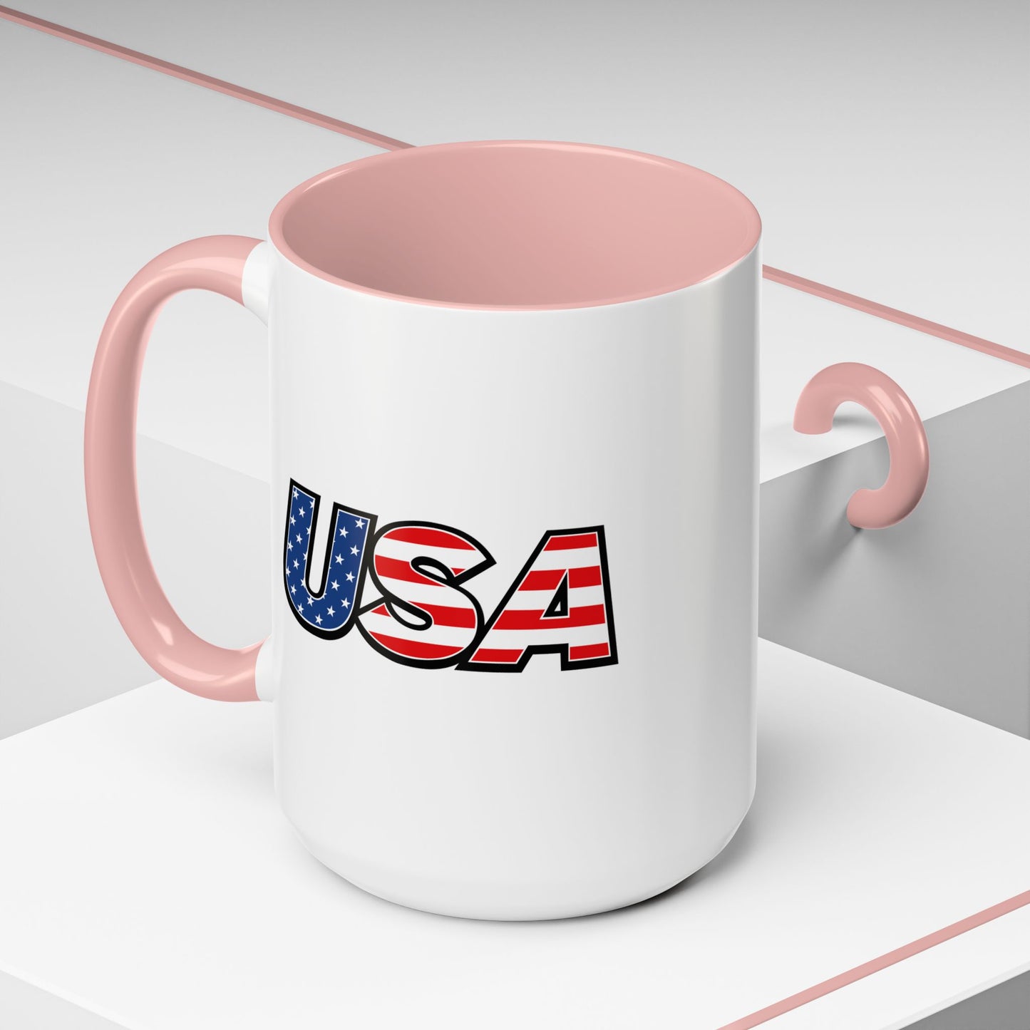 4th of July Mug - USA Flag