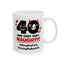 Birthday Mug - 40 and Very Very Naughty