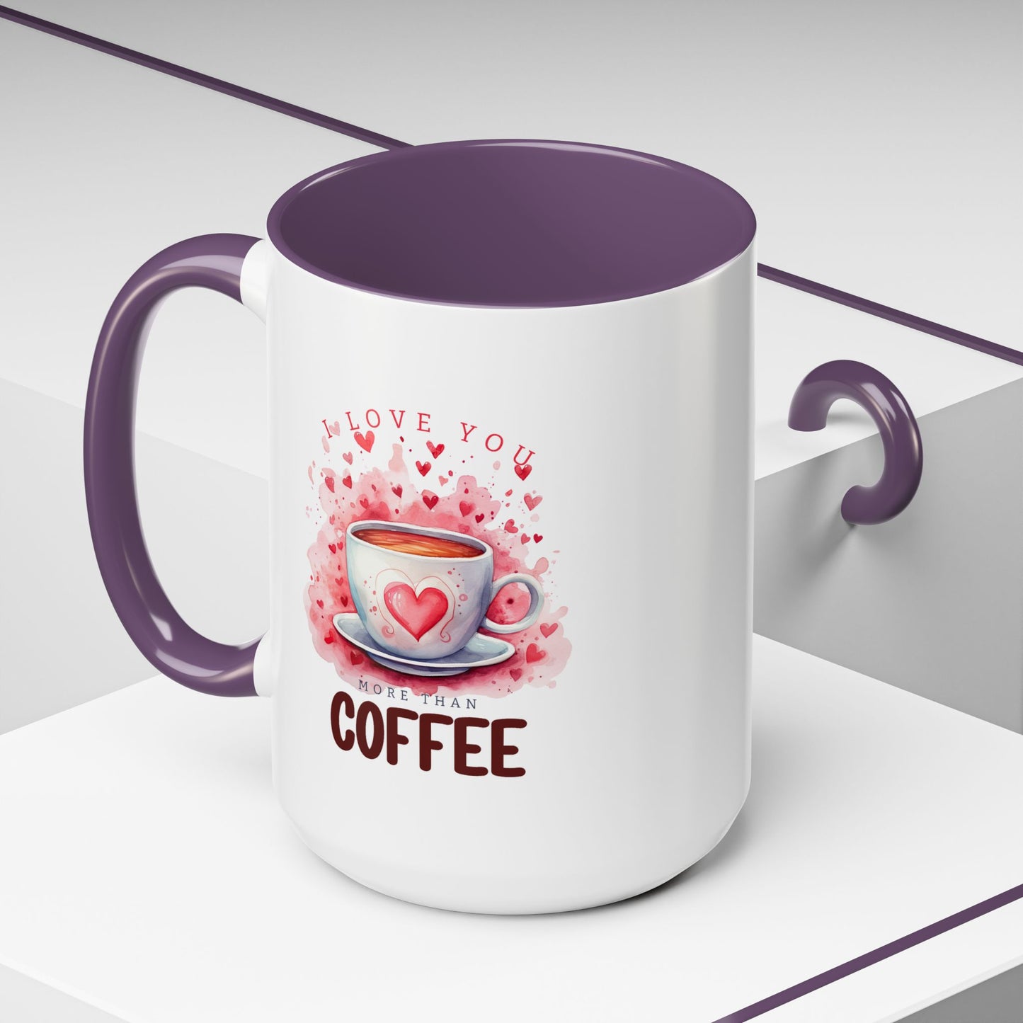 Valentine's Day Mug - I Love You Coffee