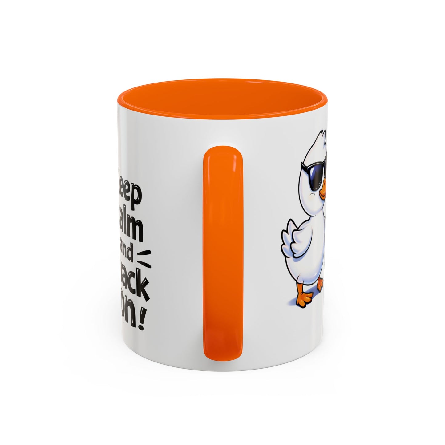 Wellness Mug - Keep Calm And Quack On